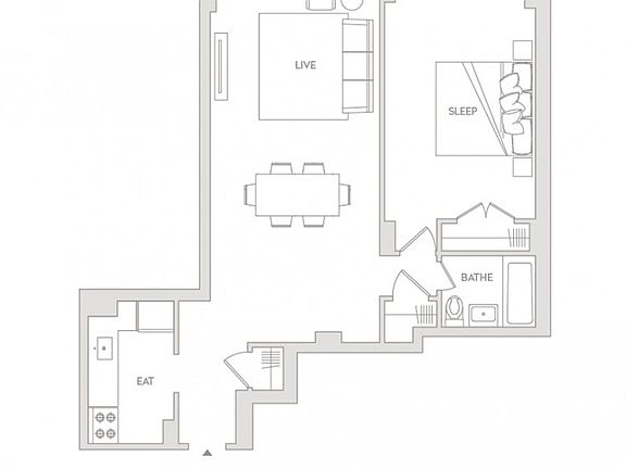 2nd image of 210 W 89th St APT 8a