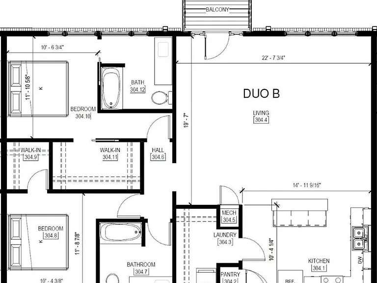 Depot - 2 Bedroom Duo B Depot - 2 Bedroom Duo B