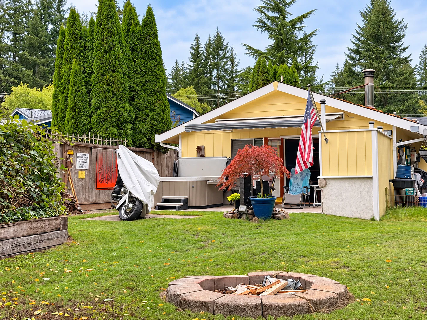 **1BR/1BA with Hot Tub and Large Yard** — Photo 3