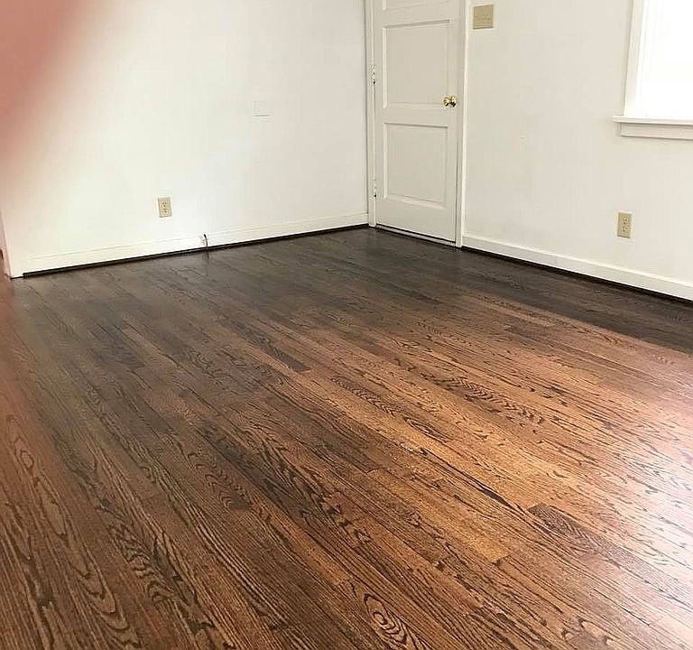 Refinished hardwood floors