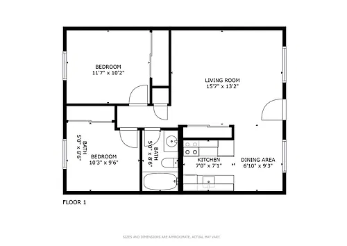 Floor plan Silverton