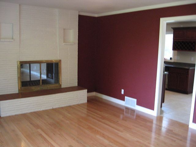 Formal Living Room with See through fireplace