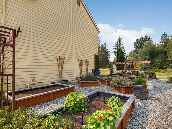 Beautiful raised bed garden 