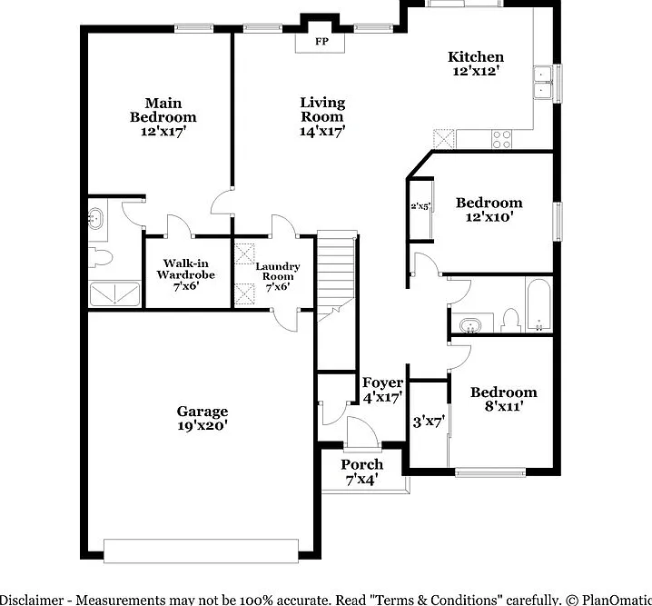 3 bed, 2.0 bath, 1252 sqft, $2,160 — Photo 2