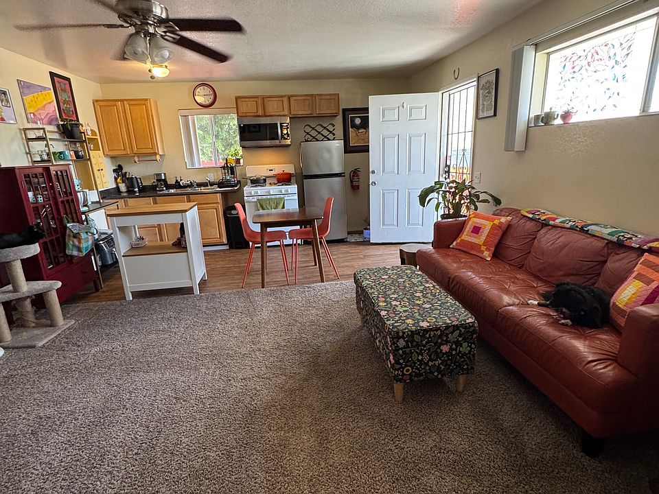 Living Room and Kitchenette.