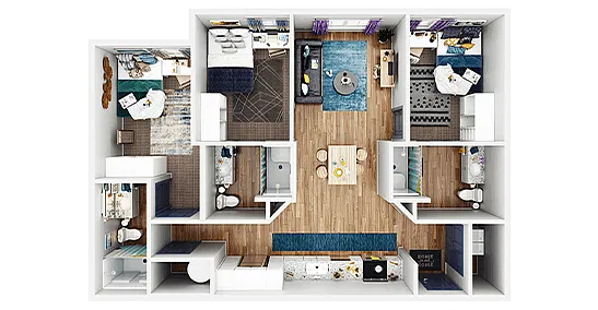 Floor plan C1