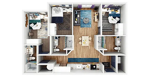 Floor plan C1