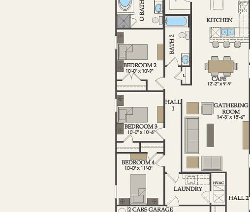 First Floor 4 br 2 ba