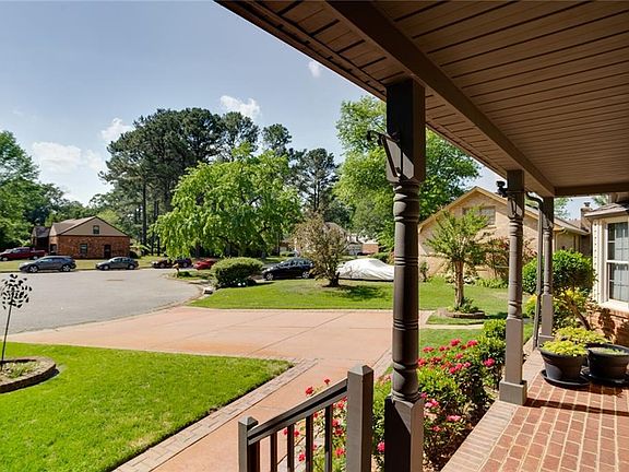 Lovely covered front porch