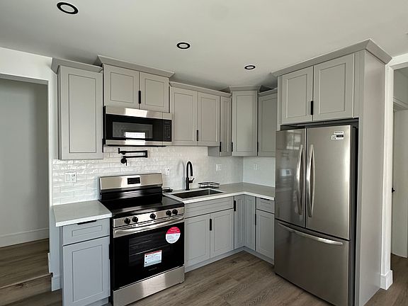 Kitchen and living area