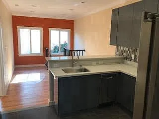 View from kitchen