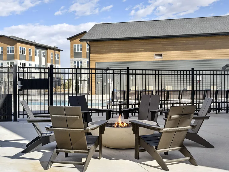 Pool Deck & Fire Pit