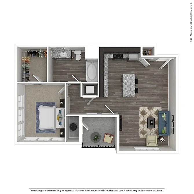 Floor plan Bluff 1