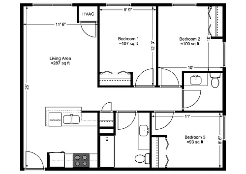 Floor plan J