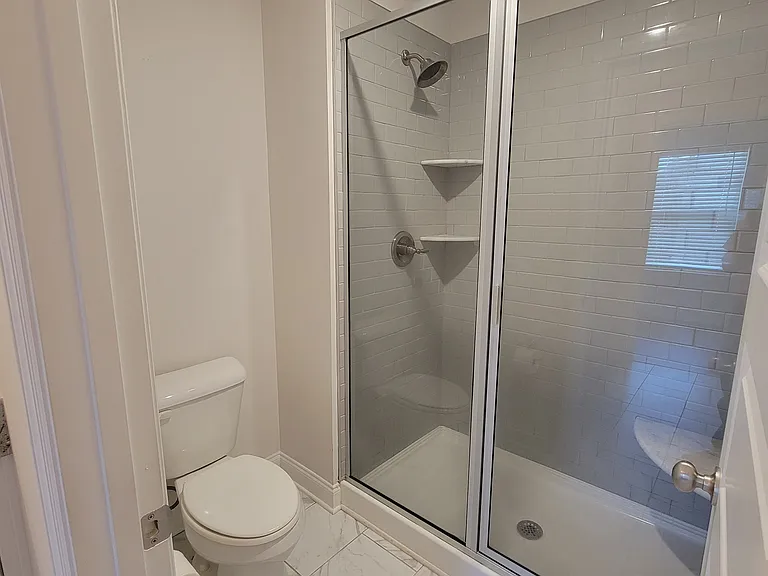 Master shower
