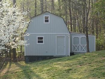 Back Barn and mower shed