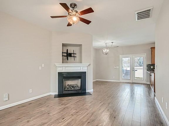 Family Room has gas fireplace.