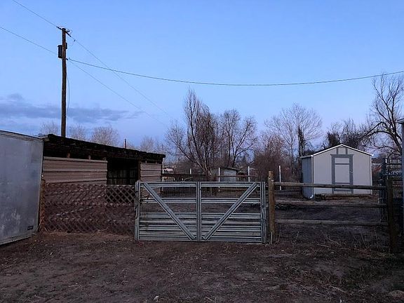 stable and shed view