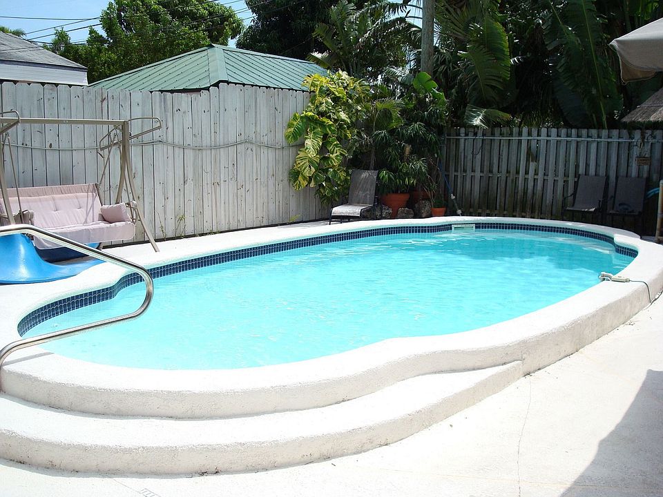 solar-heated pool