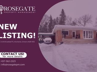 25 Broadleaf Pl #2, Kitchener, ON N2M4E6