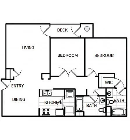 Floor plan The Willow