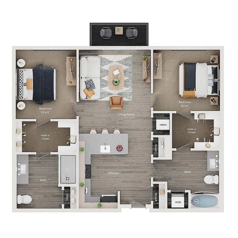 Floor plan C2 - Majestic