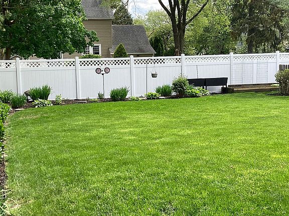 backyard and garden