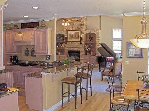 Counter and breakfas bar