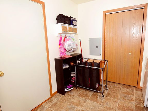 Laundry room and access to the garage off of Kitchen