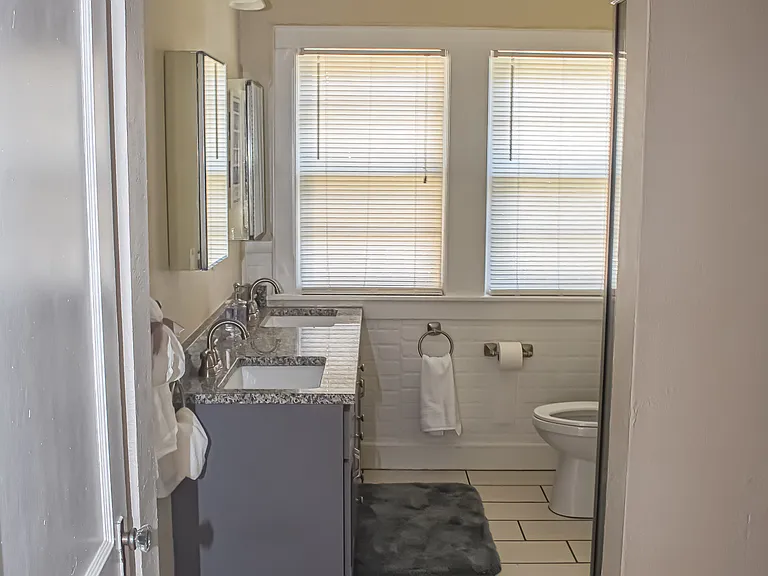 Upgraded bathroom