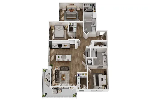 Floor plan C1