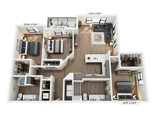 Floor plan The Boundless