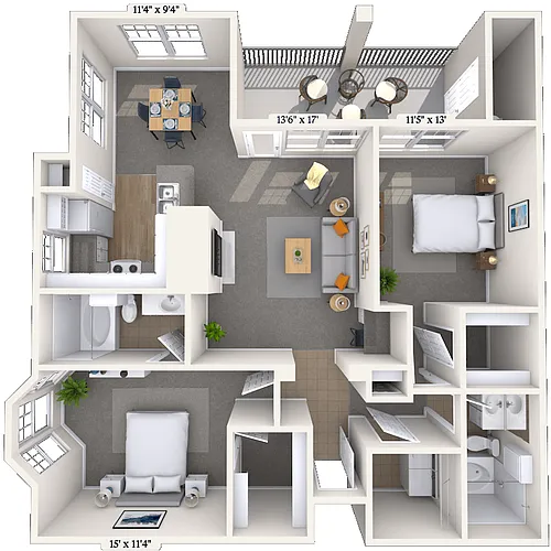 Floor plan Kendall