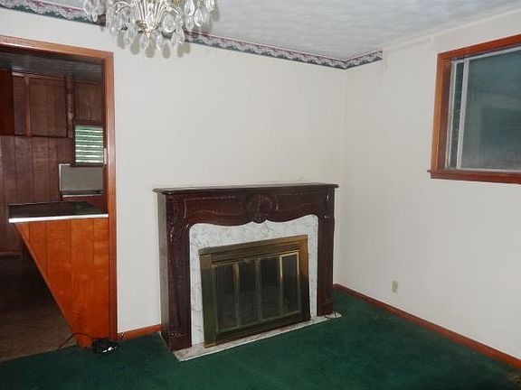 Mock fireplace