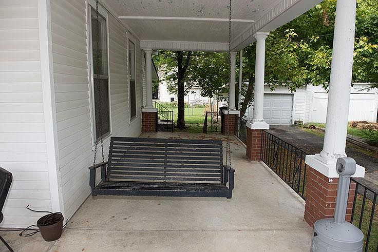 Front Porch with Swing