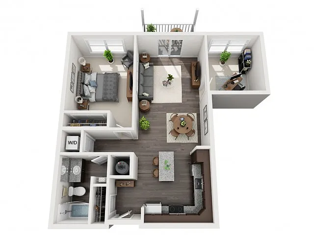 Floor plan A21