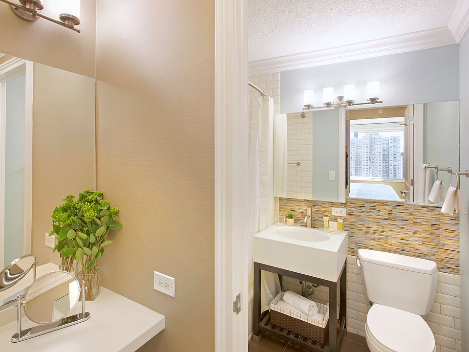 Spacious and Modern Bathrooms