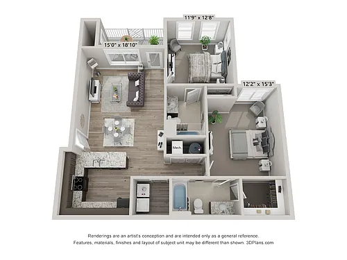 Floor plan Madison