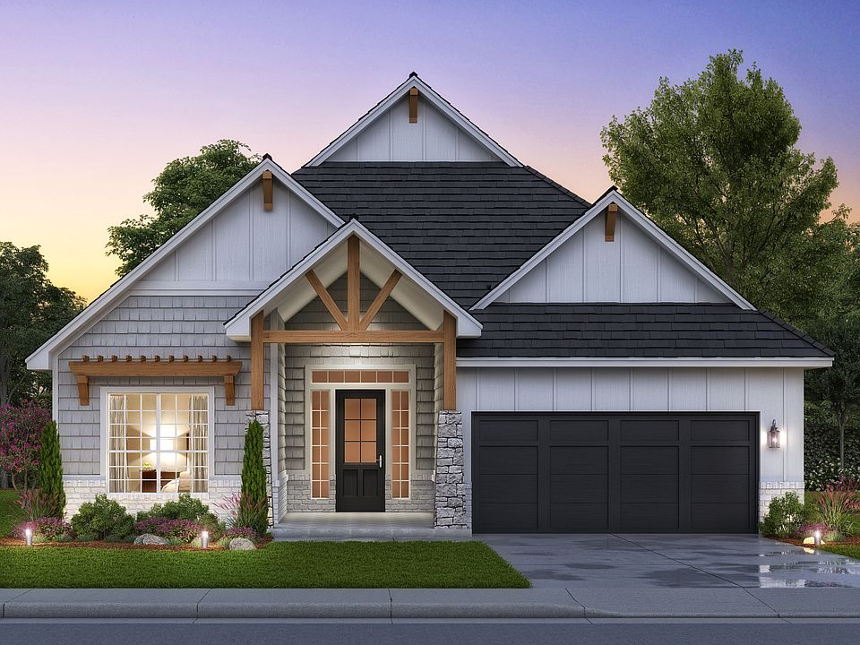 Rustic Craftsman Elevation