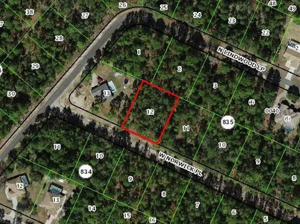 3711 W Norwick Pl Lot 2, Dunnellon, FL 34433