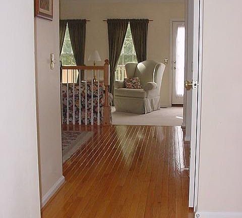 Gleaming main level hardwoods!
