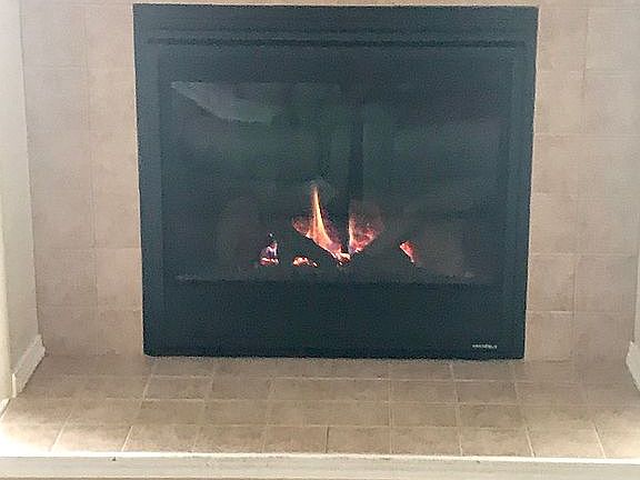 New fireplace