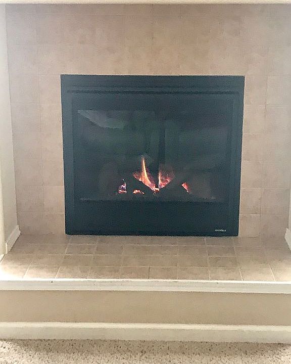 New fireplace