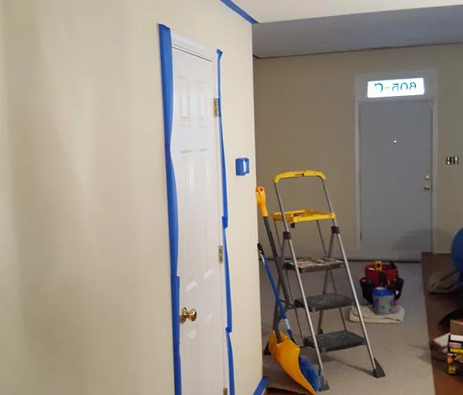Whole house painted floor to ceiling 7 months ago.
