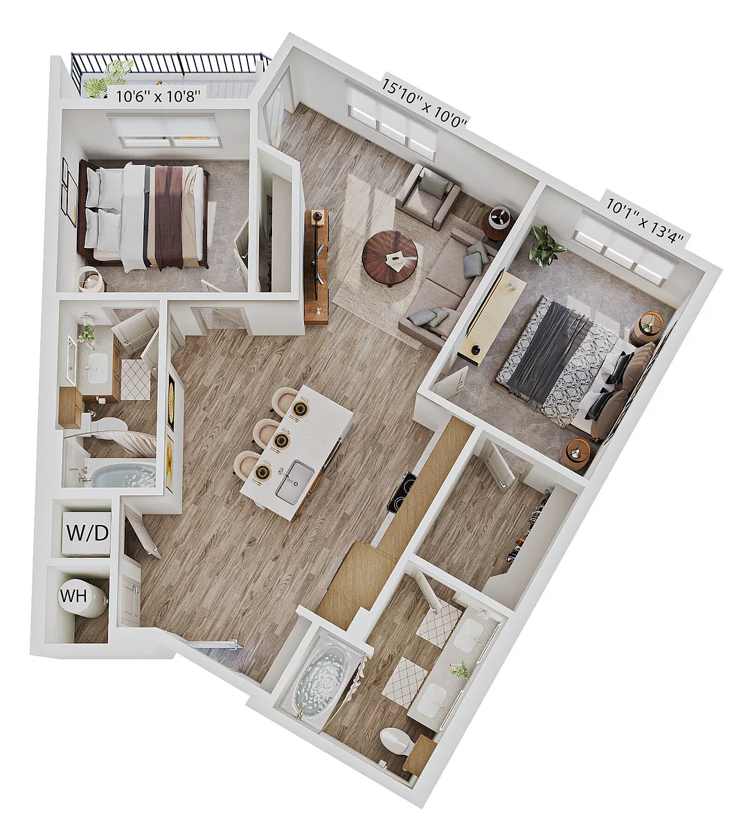 Floor plan B2