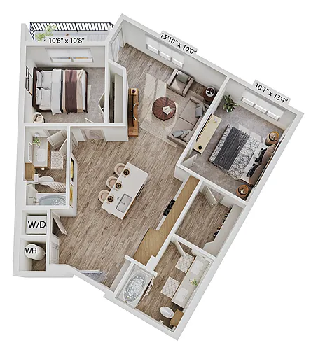 Floor plan B2