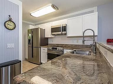 From entry into kitchen