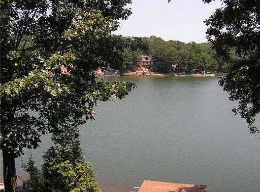 Lake view from master deck