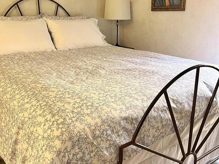 Queen sized bed