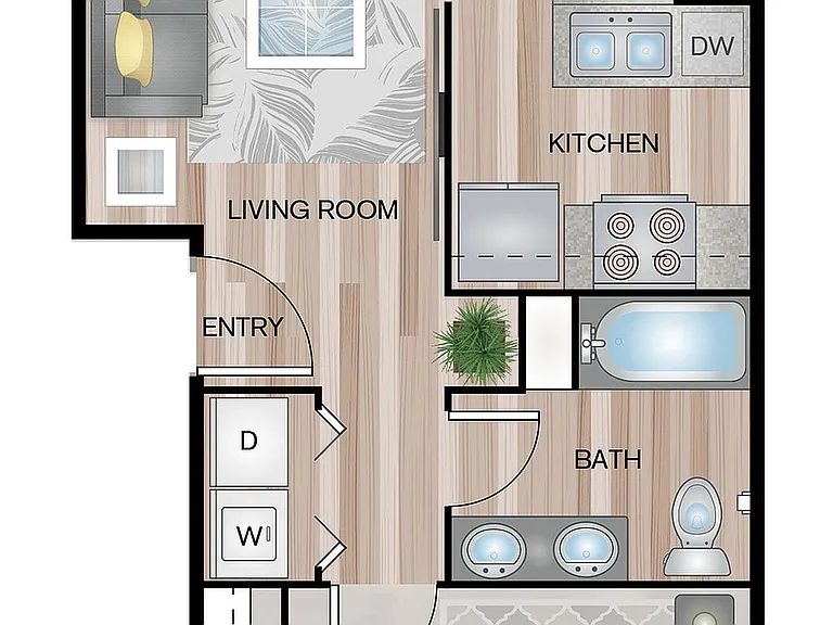 733 Square Feet 733 Square Feet